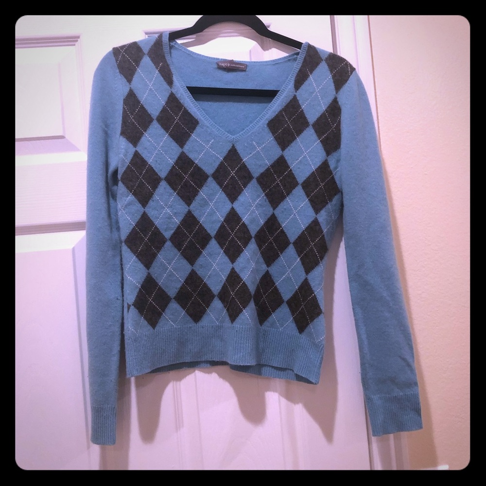 Cashmere Sweater - Turquoise